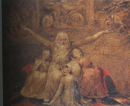 William Blake Job and his Daughters China oil painting art